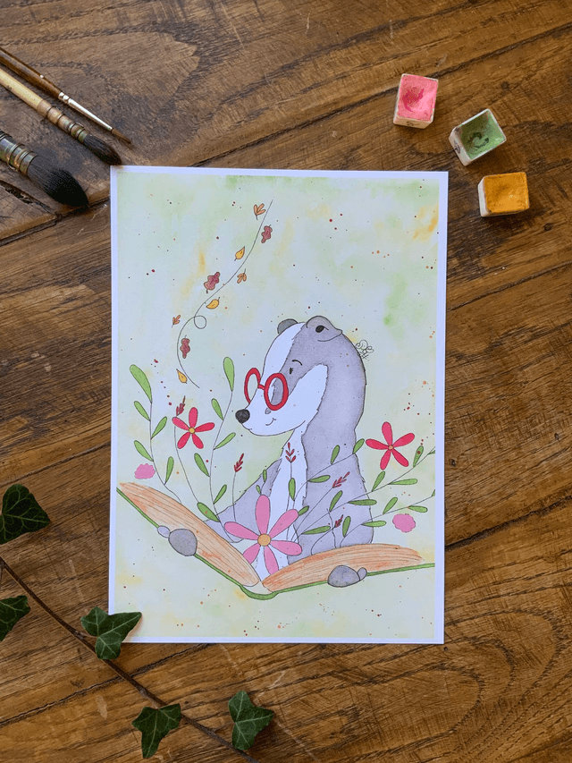 Reproduction A5 « le temps des tisanes »