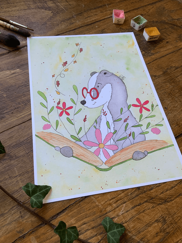 Reproduction A5 « le temps des tisanes »