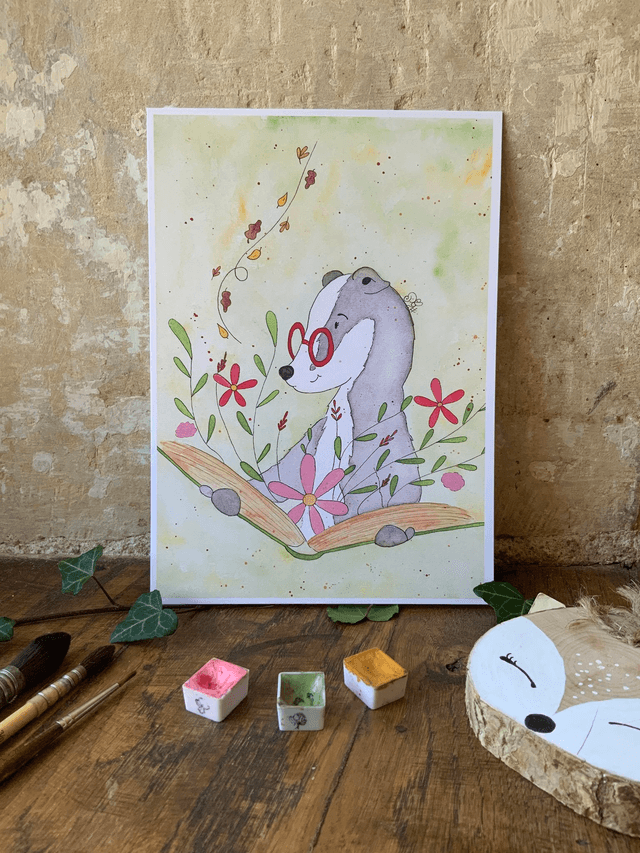 Reproduction A5 « le temps des tisanes »