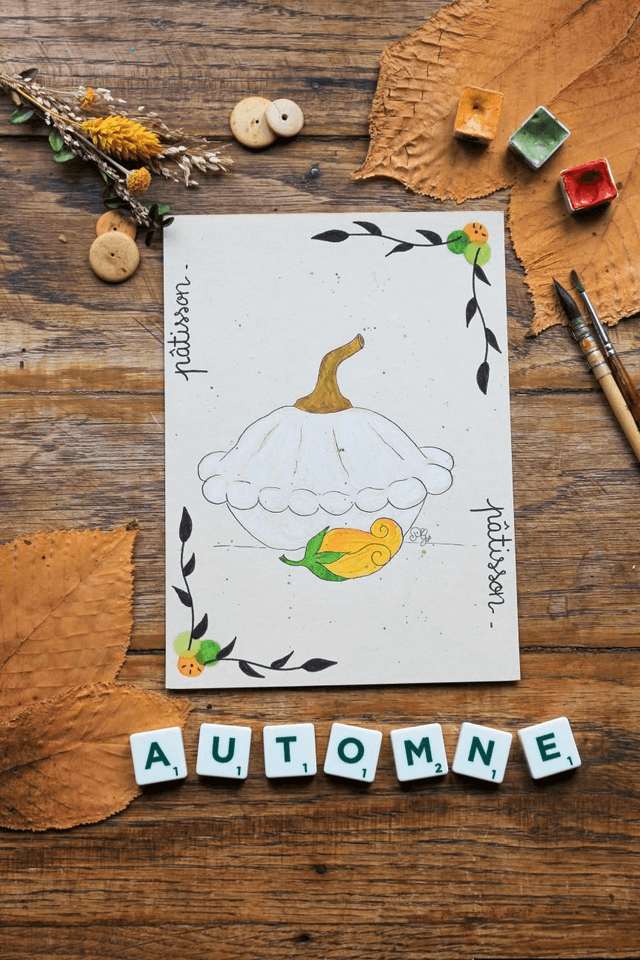Carte Légume Pâtisson